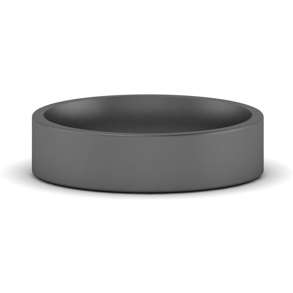 Light Weight Flat Mens Wedding Band