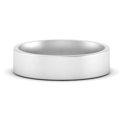 Light Weight Flat Mens Wedding Band
