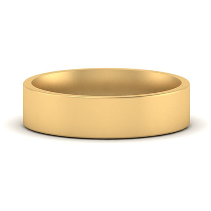 Light Weight Flat Mens Wedding Band