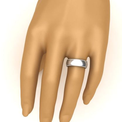 4 mm Milgrain Comfort Fit Mens Wedding Band