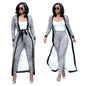 Women's Printed Cloak Trousers Two-piece Set With Suits