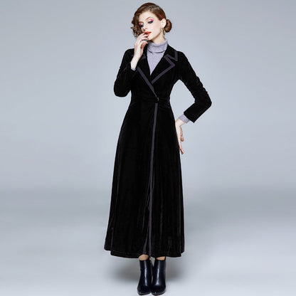 Women's Over The Knee To Ankle Popular Temperament Coats