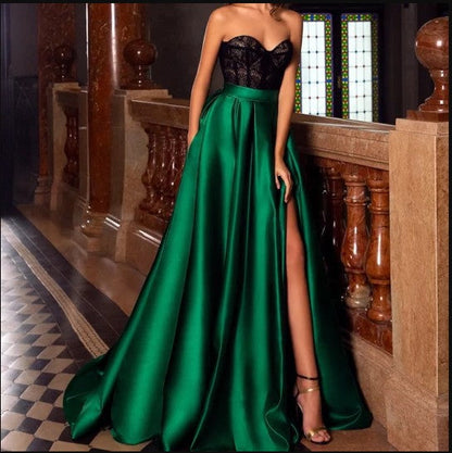 Women's Lace Chest Wrap Sexy Dress Wedding Dresses