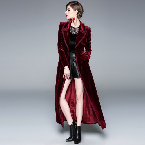 Women's Over The Knee To Ankle Popular Temperament Coats
