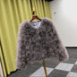 Women's Ostrich Fur Korean Style Clothes Turkey Coats