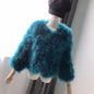 Women's Ostrich Fur Korean Style Clothes Turkey Coats
