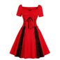 Women's Gothic Dark Style Dress Lace Sexy Off Dresses