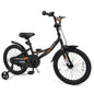 12/14/16/18 Inches Kids Bike with Removable Training Wheels and Adjustable Seatfor 3-8 Years Old Black