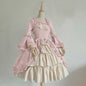 Retro Gothic Court Dress Cinched Stitching Dresses