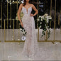 Women's Sexy Hot Sier Strap Long Dress Wedding Dresses