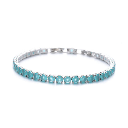 Minimalist Exquisite Versatile And Subtly Luxurious Haze-green Bracelet