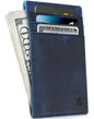 Genuine Leather Slim Card Holder – RFID Blocking, Minimalist