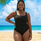 InstantFigure Swimsuit Scoop with shirred side One Piece 13592P