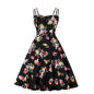 Slouchy Summer Printed Dress Floral Slip Dresses