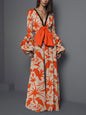 Women's One-piece Culotte Fashion Sexy Print Dress Dresses
