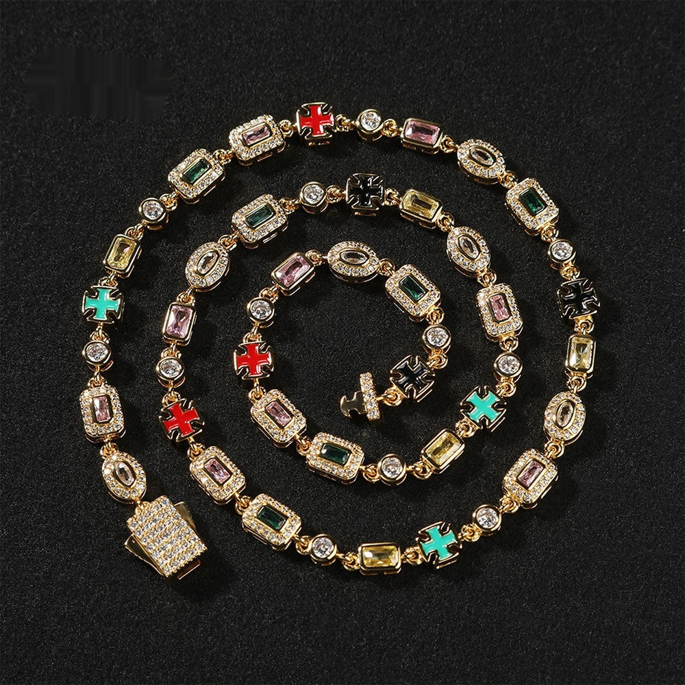 Colorful Gemstone Necklace For Men And Women