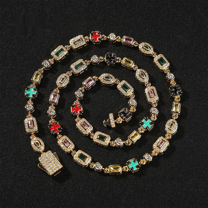 Colorful Gemstone Necklace For Men And Women