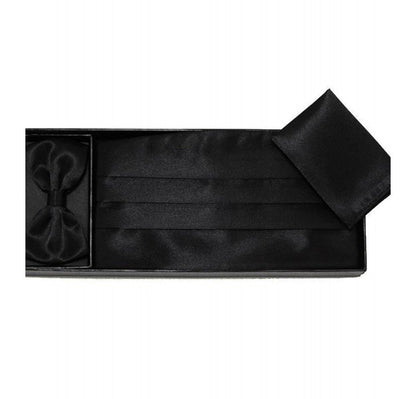 Insta Slim® Cummerbund, Bow Tie & Pocket Square Set 155488