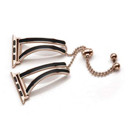 Suitable For   Watch Strap Female Rose Gold Stainless Steel