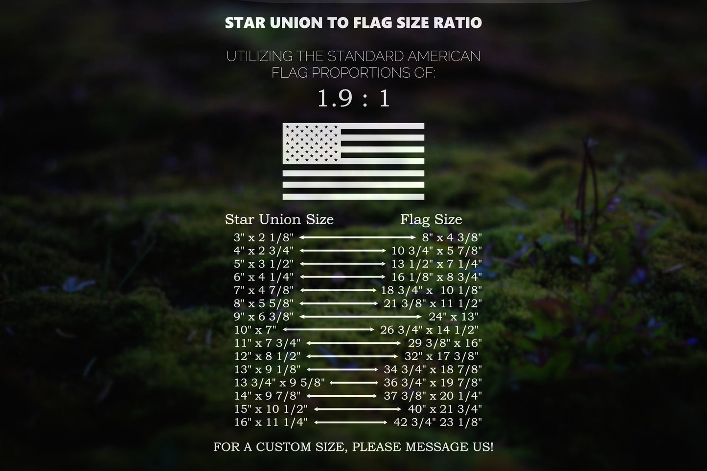 American Flag Marine Corps Star Union Vinyl Decal or Stencil | 307