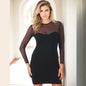InstantFigure Fitted Mesh Dress 168702
