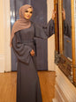 Style Turkey Solid Color Robe Dress Extra Large Dresses
