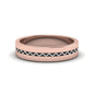 Mens Wave Comfort Fit Wedding Ring
