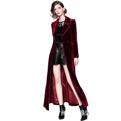 Women's Over The Knee To Ankle Popular Temperament Coats