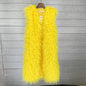Women's Winter Lengthened Imitated Tibet Sheep Fur Coats