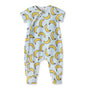 Banana Split Convertible Bamboo Zipper Romper for Baby