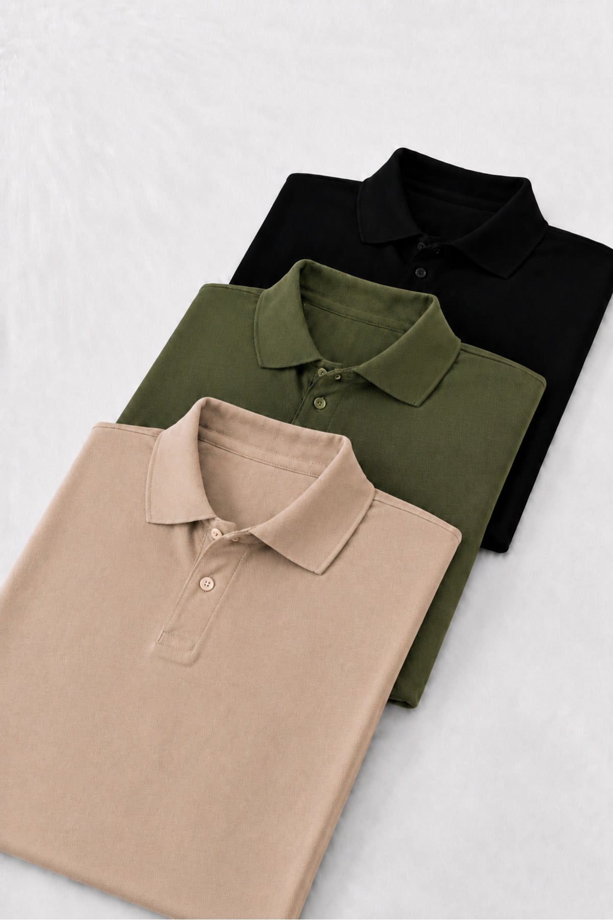 Combine Michail Men's 3-Pack Polo T-Shirt