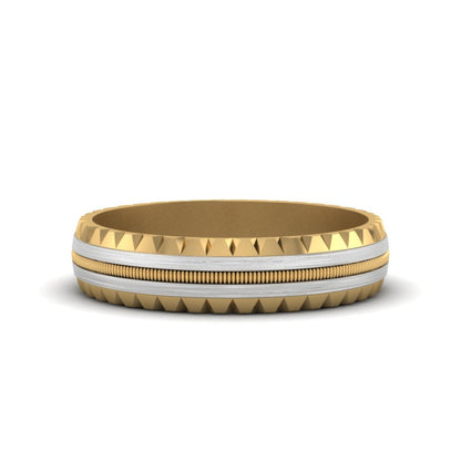Milgrain Chiseled Band