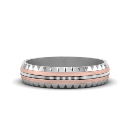 Milgrain Chiseled Band