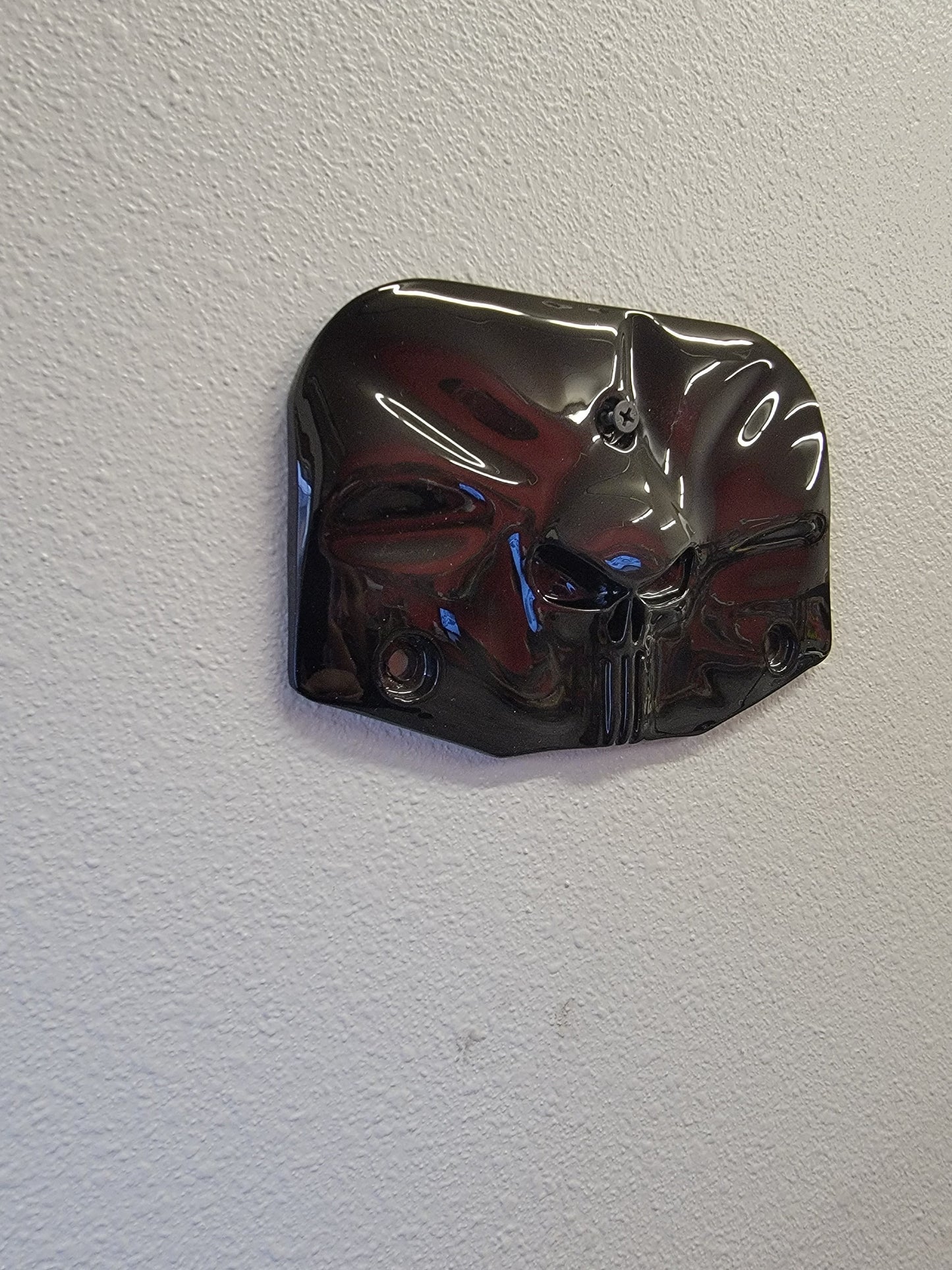 Backrest plate punisher stretching through