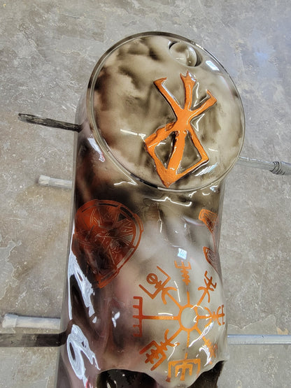 Harley Davidson 3D birth of berserker themed console