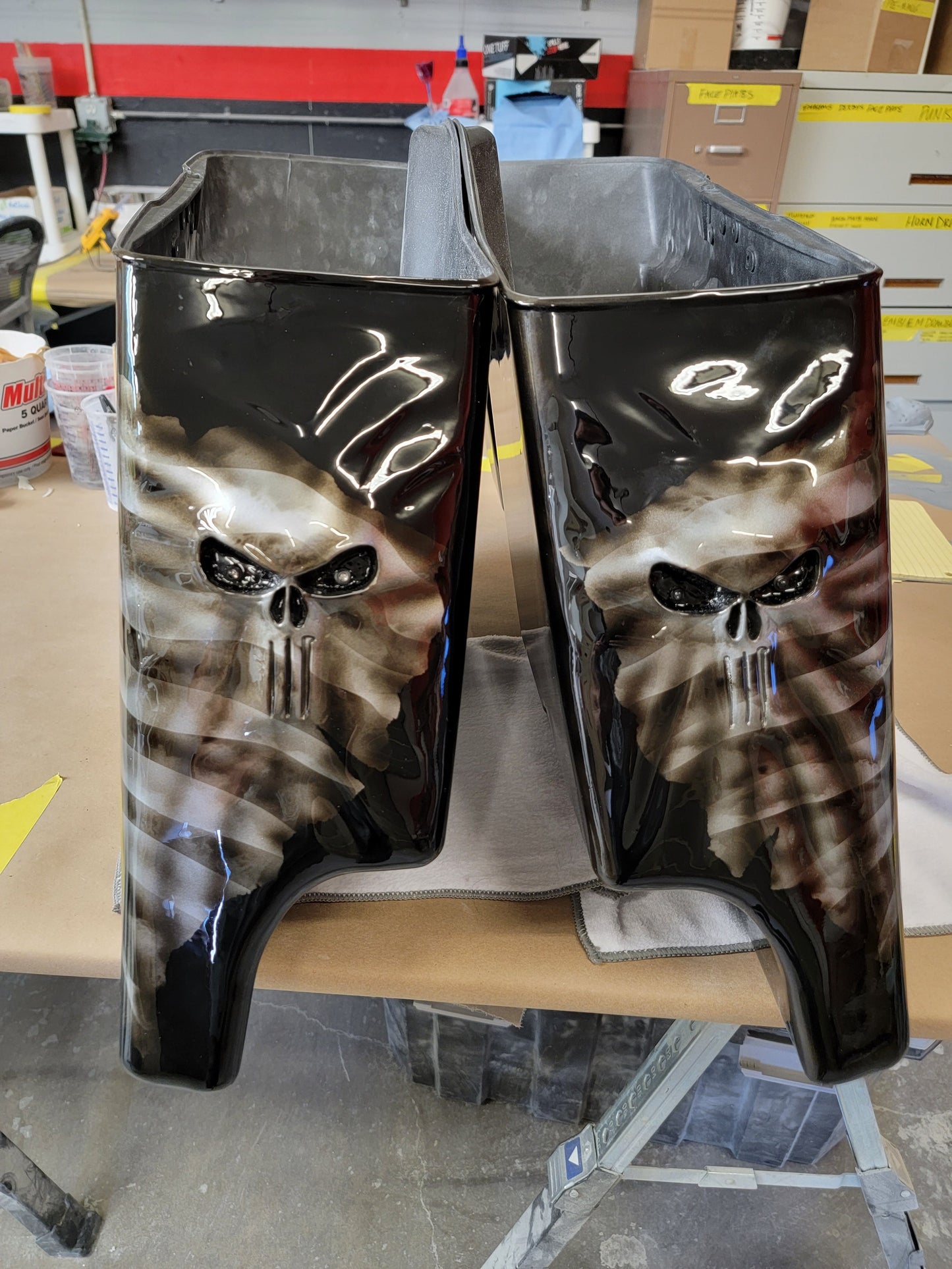 Punisher flag bags