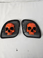 98-2024+ Road Glide 3D Ancient Skull speakers grill covers set
