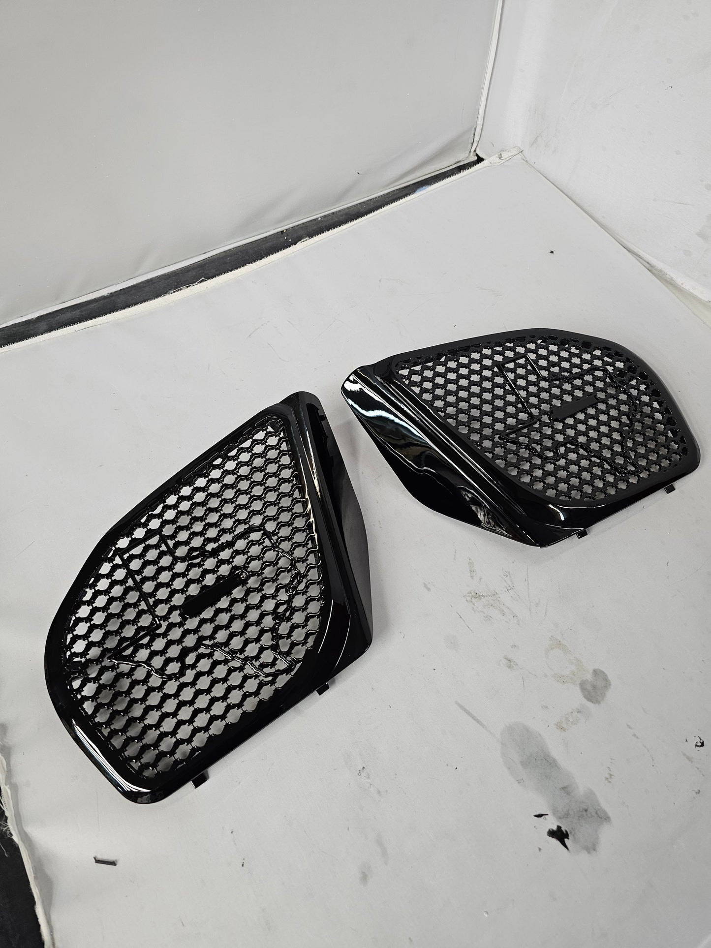 98 to 2024+ Road Glide 3D Texas speakers grill covers set