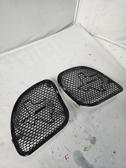 98 to 2024+ Road Glide 3D Texas speakers grill covers set