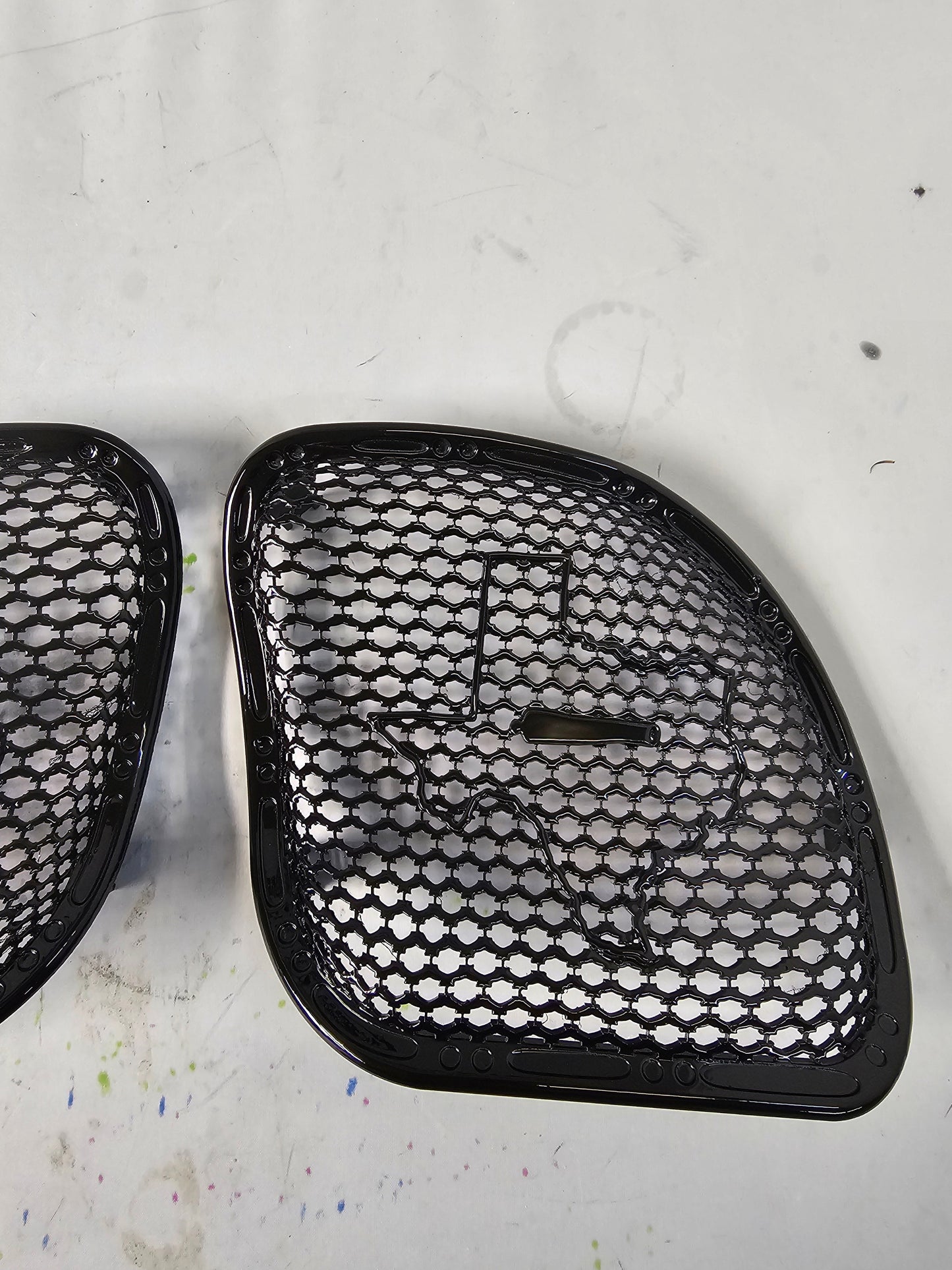 98 to 2024+ Road Glide 3D Texas speakers grill covers set