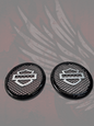 A set of bag shield theme speakers grill covers