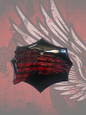 18+ Tattered flag themed Coil Cover