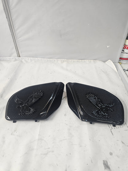 98-2024+ Road Glide 3D Eagle speakers grill covers set
