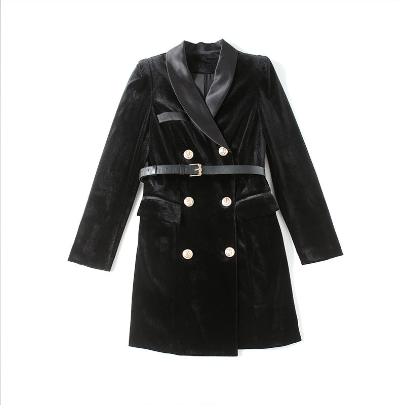 Women's Dress Autumn Lightly Mature Temperament Goddess Skirts