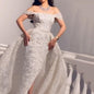 Women's New Sexy Sleeve Swing Dress Wedding Dresses