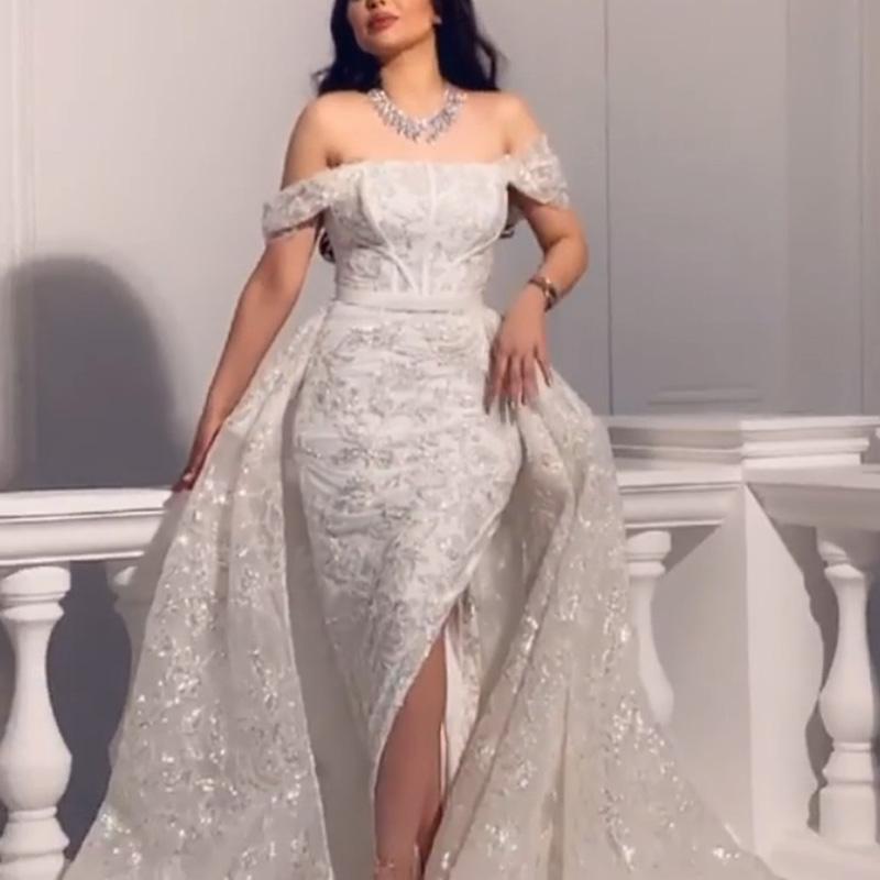 Women's New Sexy Sleeve Swing Dress Wedding Dresses