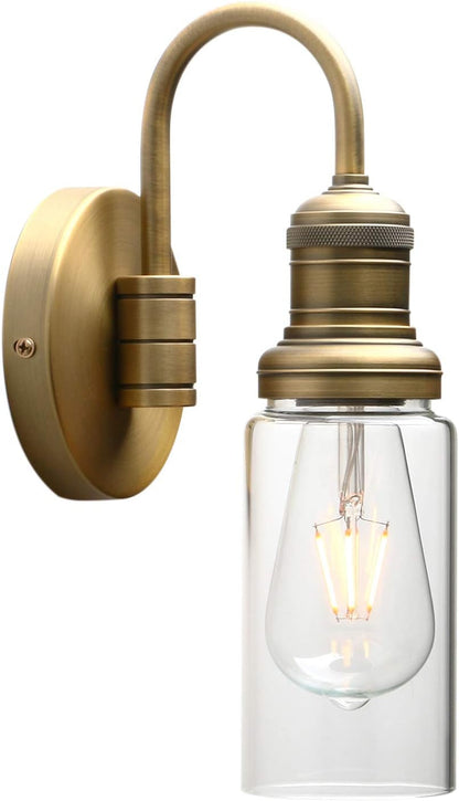 Vintage Gooseneck Wall Mount Single Sconce