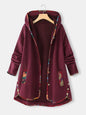 Women's Spring Hooded Loose Long Sleeve Large Coats