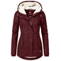 Women's Large Veet Cotton Clothes Lamb Wool Coats
