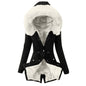 Women's Cotton Padded Parka Thick Warm Fur Coats